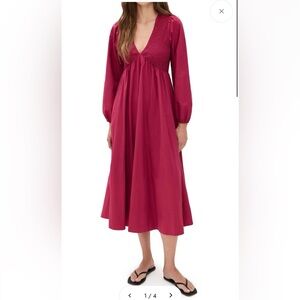 NEW XIRENA women's luella dress in mulberry